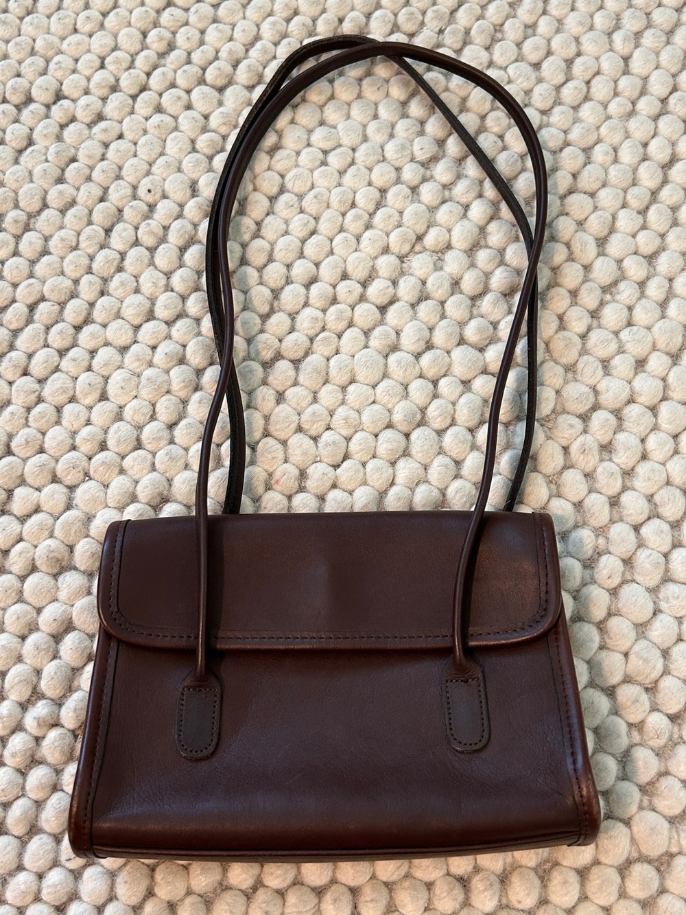 Vintage Coach Laurie Flap 9032 - Mahogany RARE